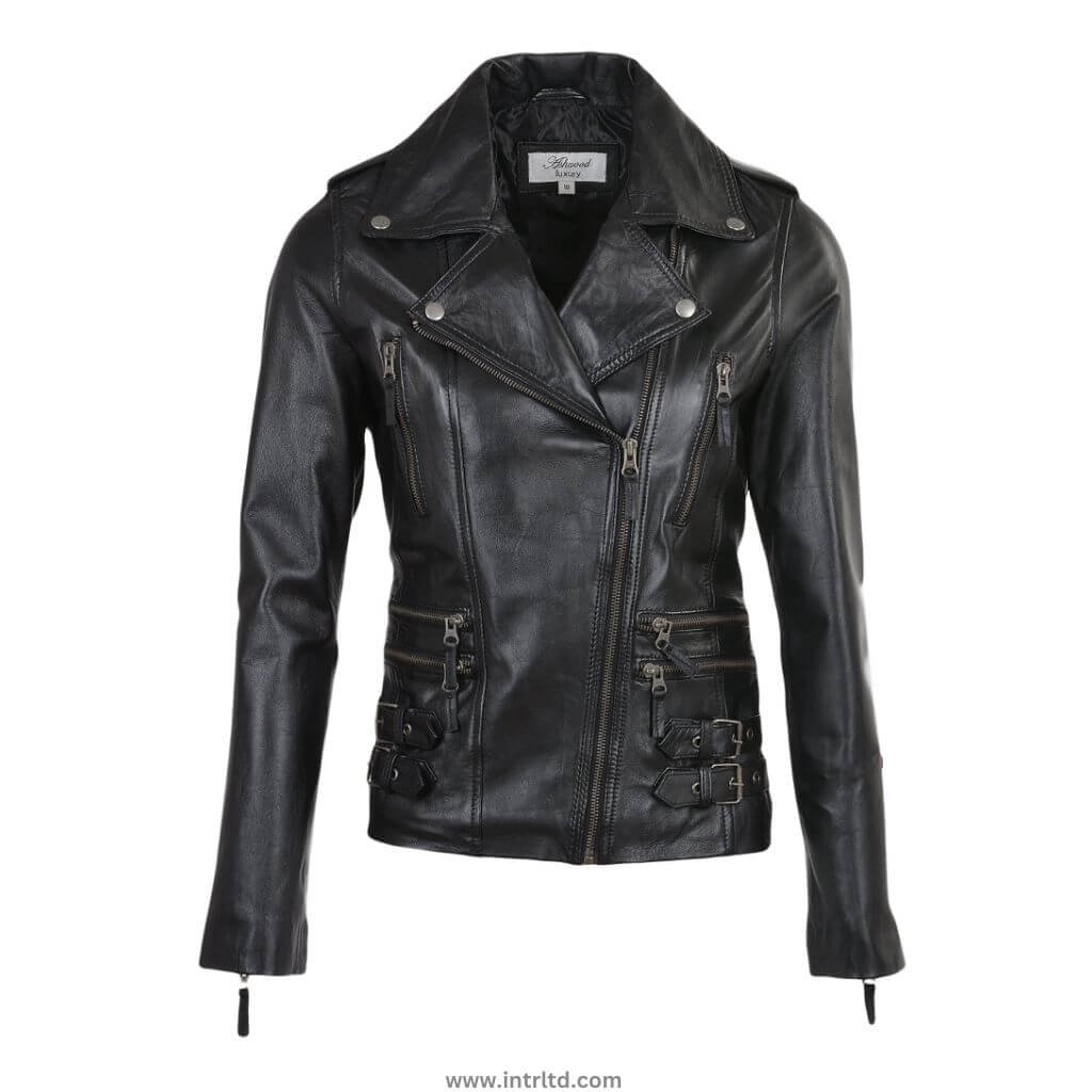 Biker Jacket Women (22) Biker Jacket 1035 - Image 1