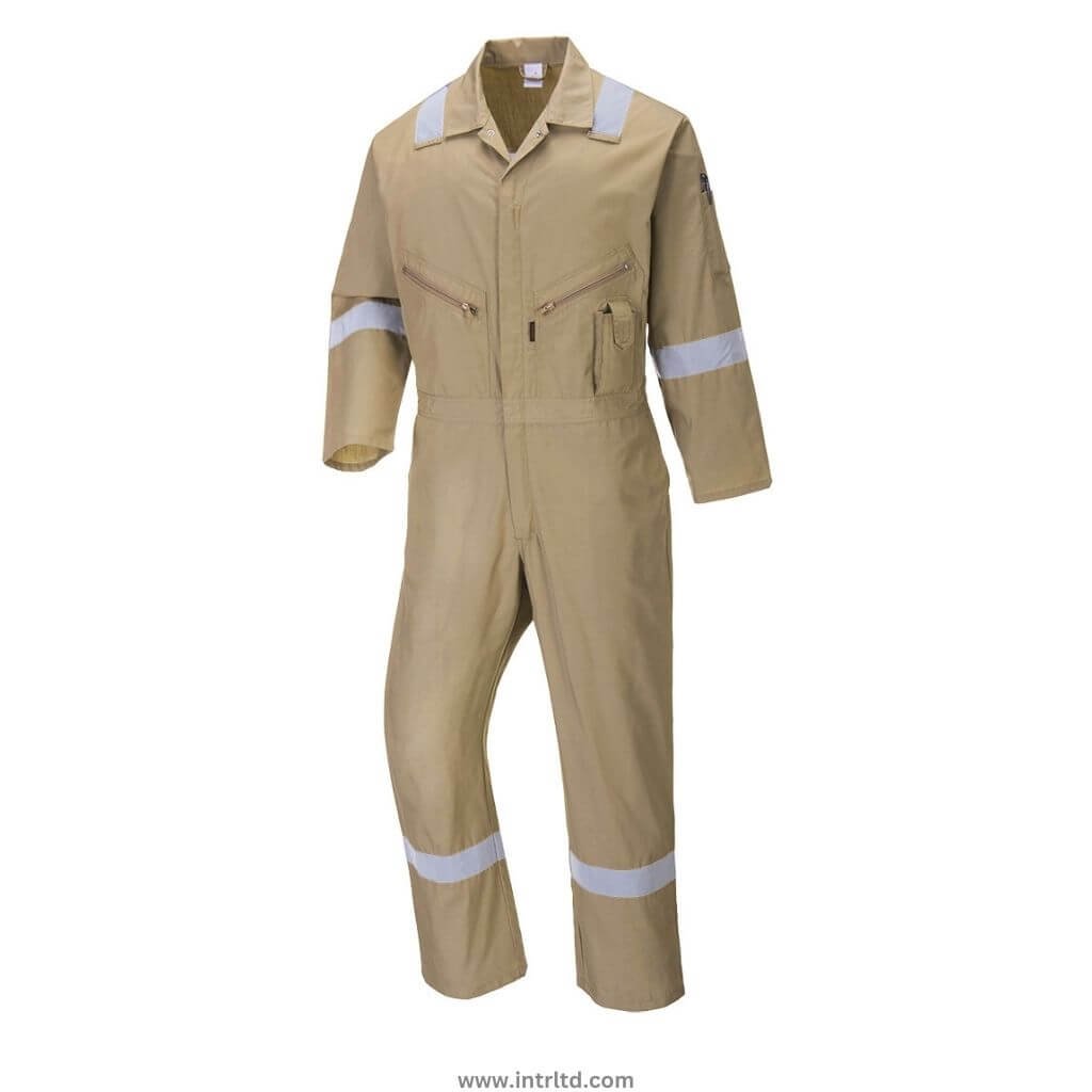 HI VIS WORKWEAR COVERALL (14) COVERALL 1009 - Image 1