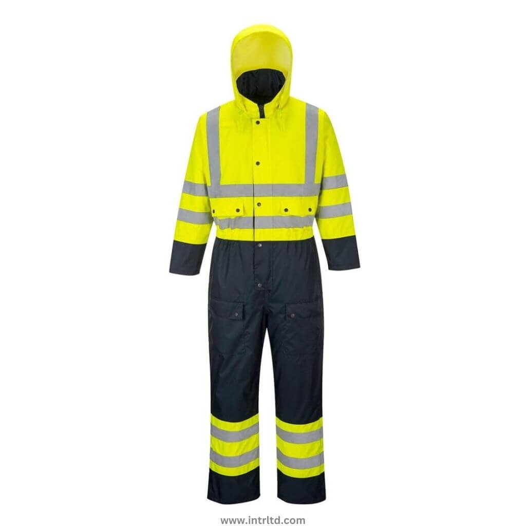 HI VIS WORKWEAR COVERALL (35) COVERALL 1030 - Image 1