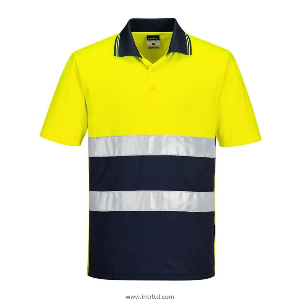 HI VIS WORKWEAR POLO (1) POLO SHIRT 1001 - Image 1