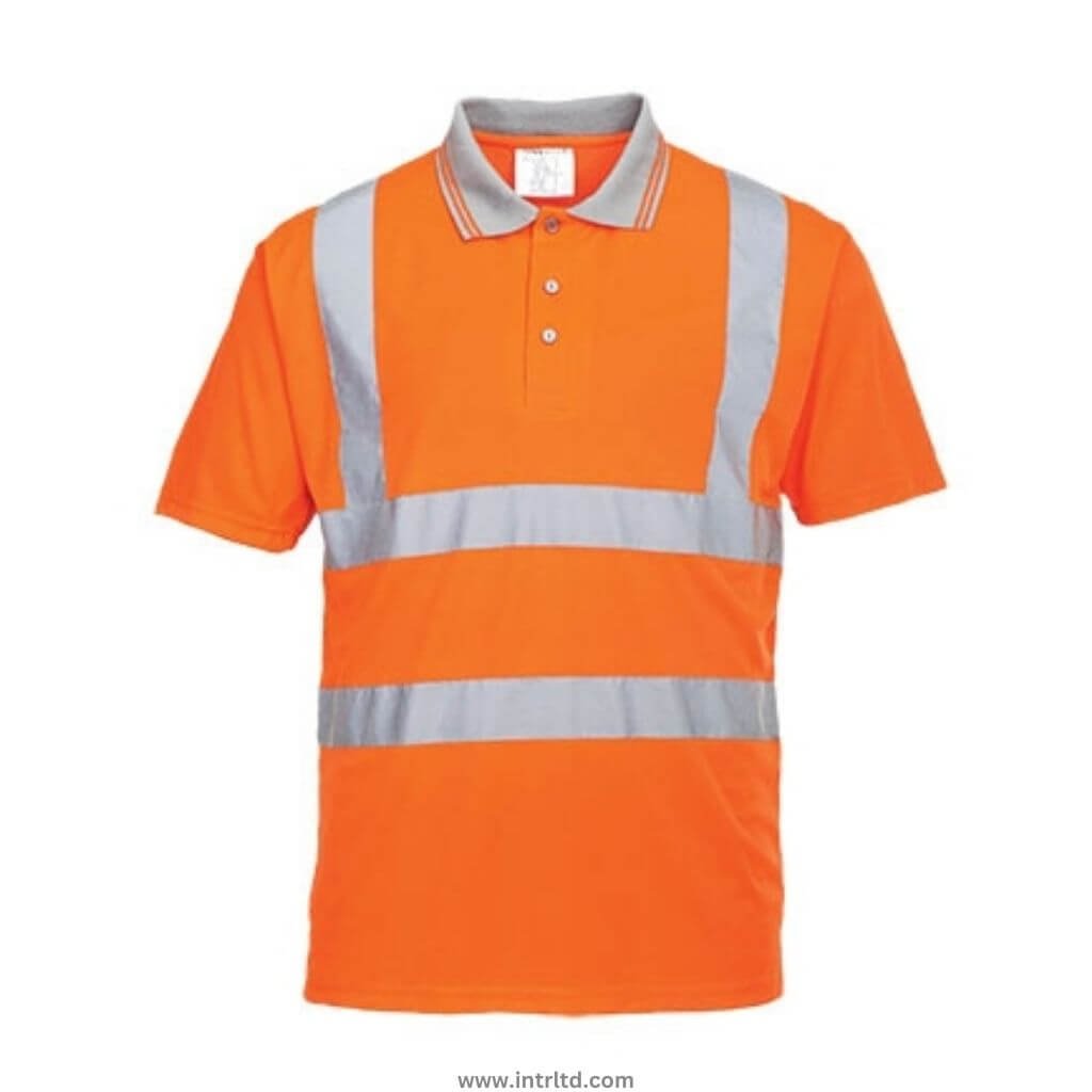 HI VIS WORKWEAR POLO (14) POLO SHIRT 1008 - Image 1
