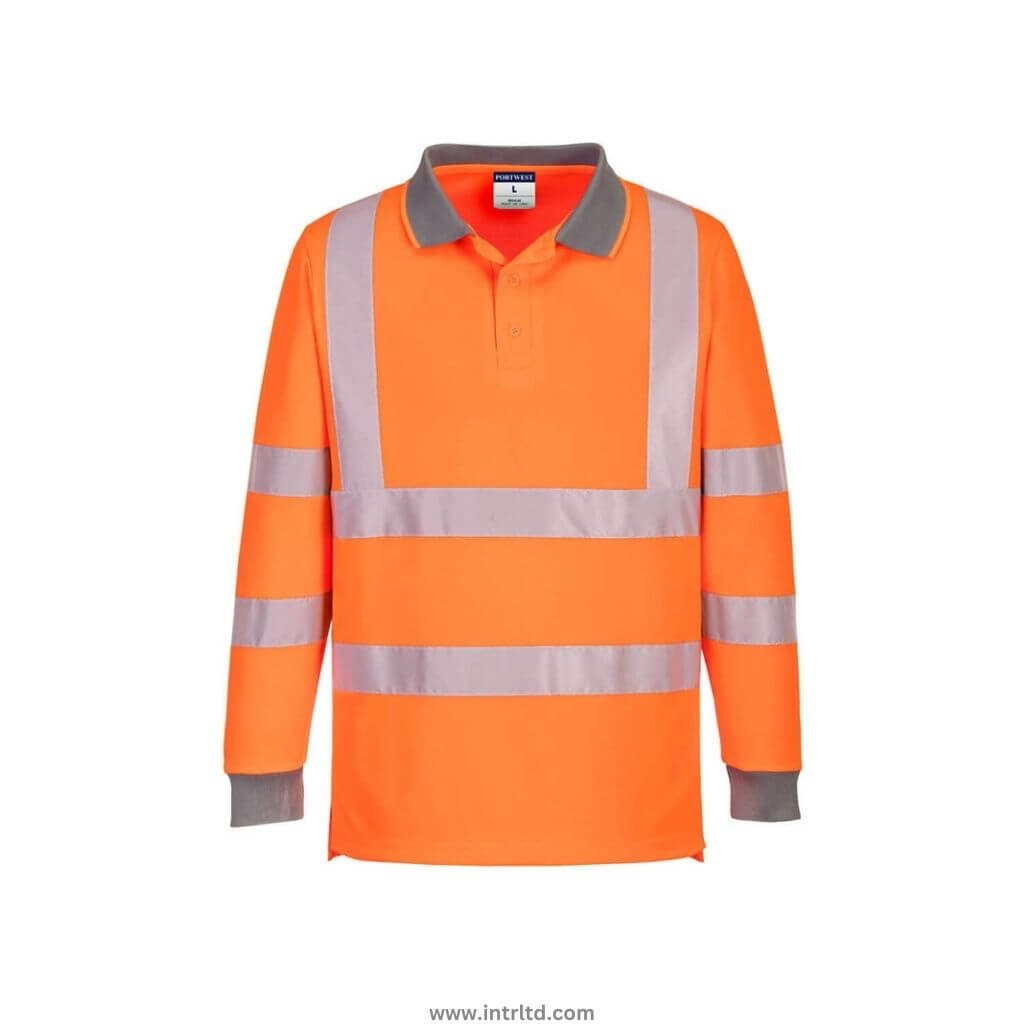 HI VIS WORKWEAR POLO (16) POLO SHIRT 1009 - Image 1