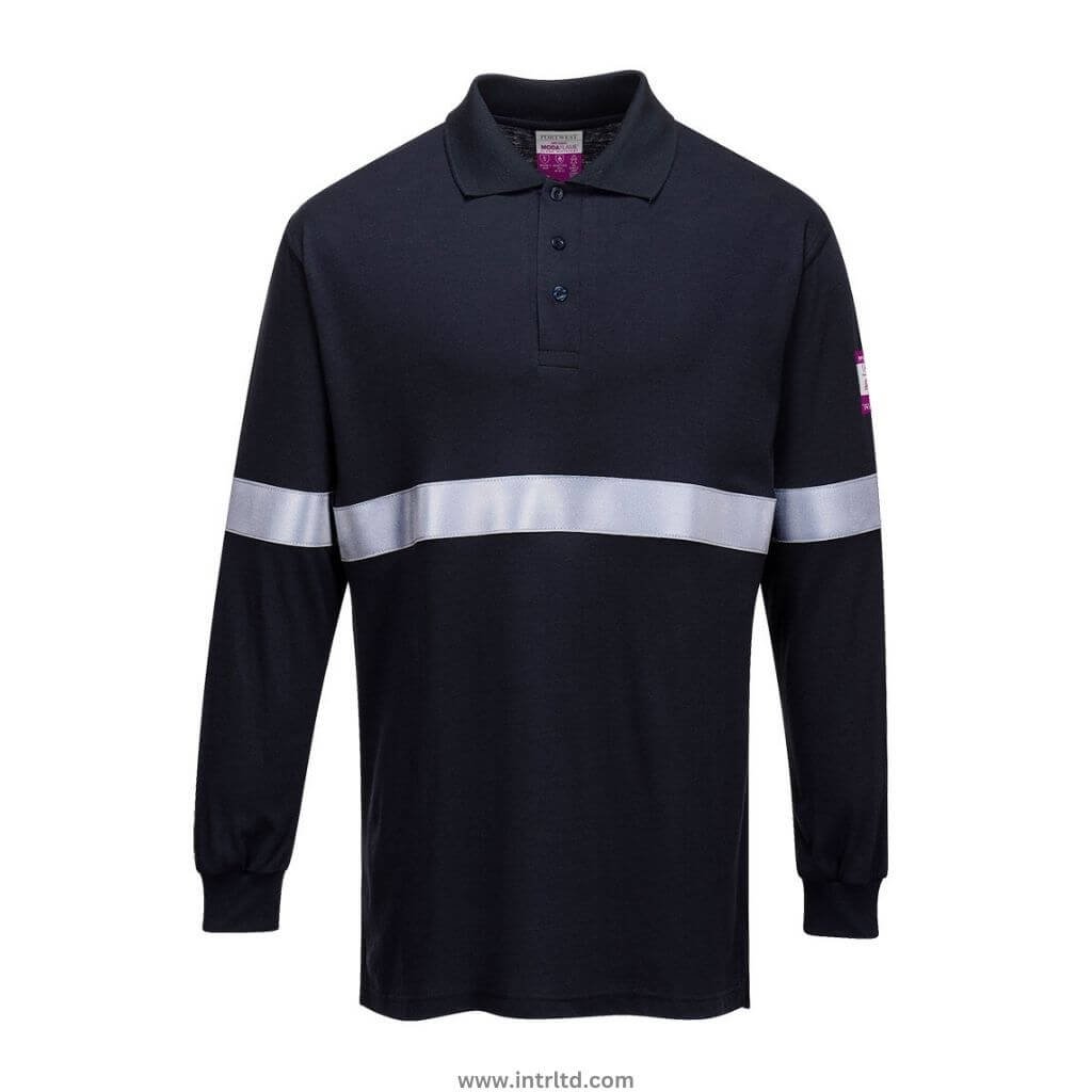 HI VIS WORKWEAR POLO (17) POLO SHIRT 1010 - Image 1