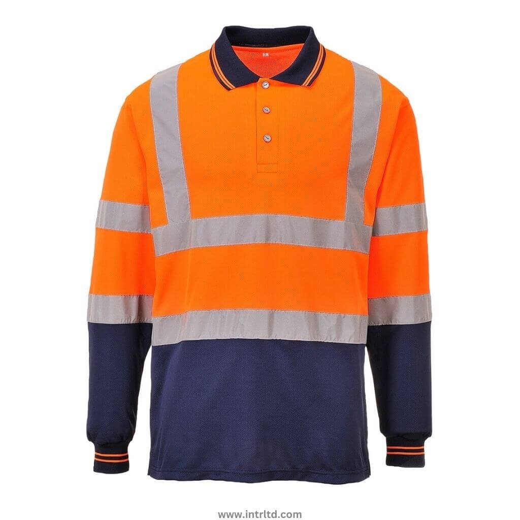 HI VIS WORKWEAR POLO (18) POLO SHIRT 1011 - Image 1