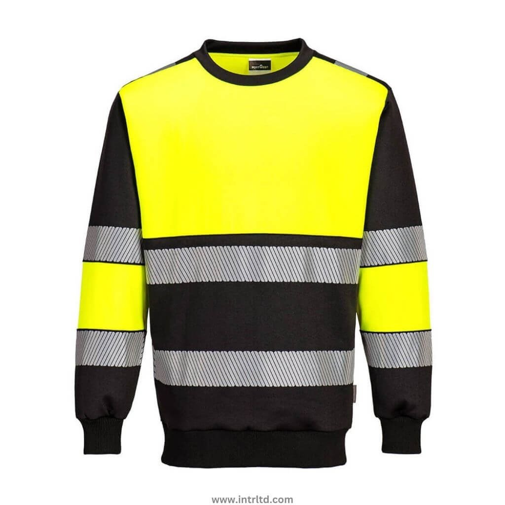 HI VIS WORKWEAR SHORTS (1) SWEATSHIRT 1001 - Image 1