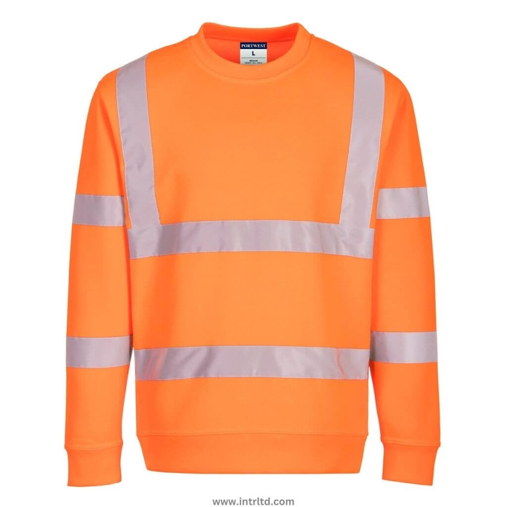 HI VIS WORKWEAR SHORTS (10) SWEATSHIRT 1006 - Image 1