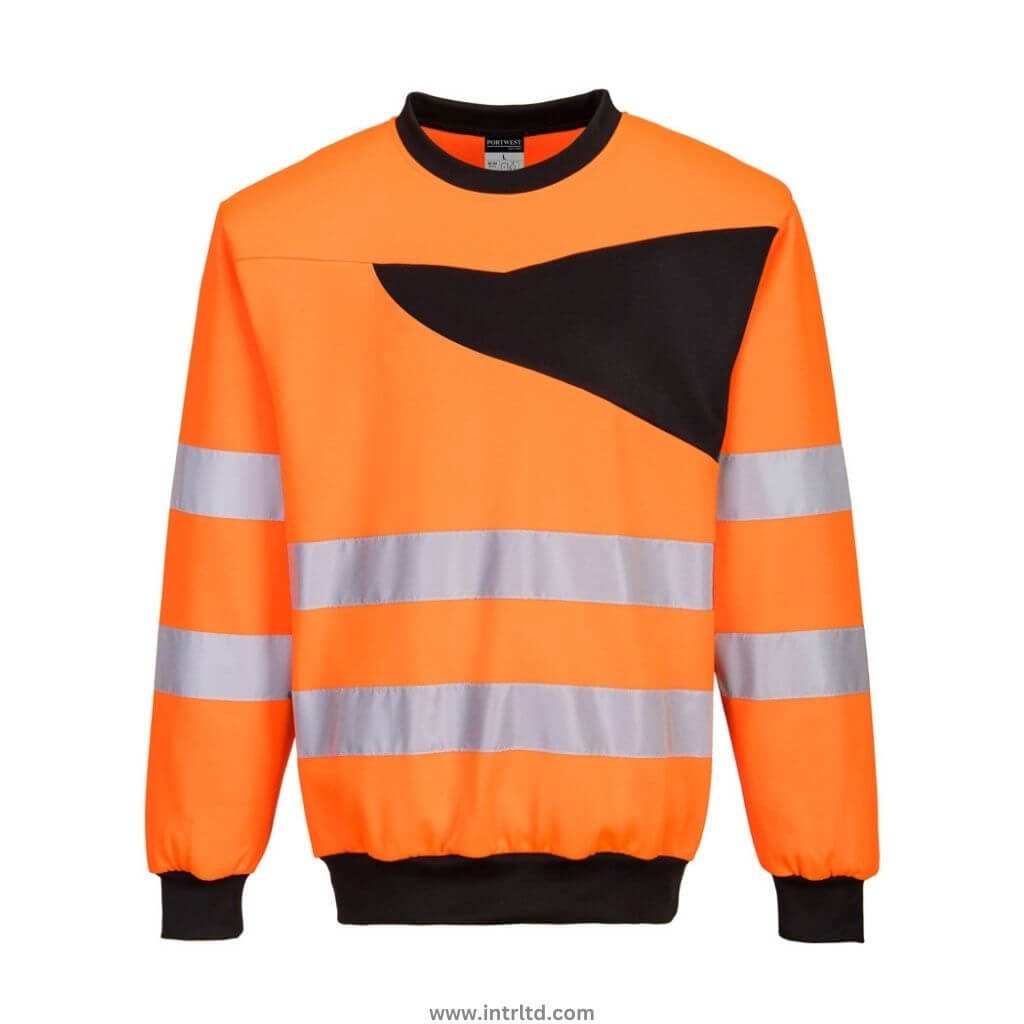 HI VIS WORKWEAR SHORTS (13) SWEATSHIRT 1008 - Image 1