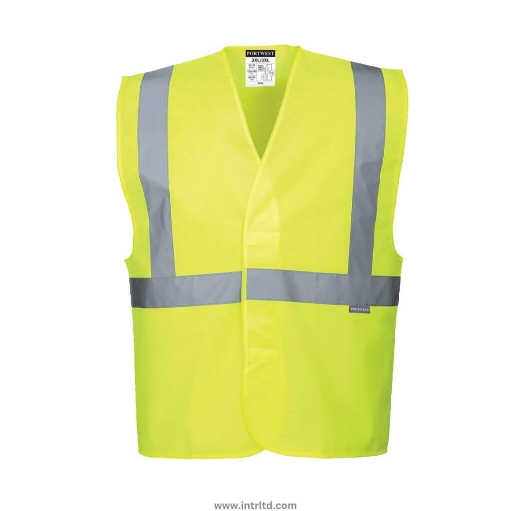 HI VIS WORKWEAR VESTS (1) VEST 1001 - Image 1