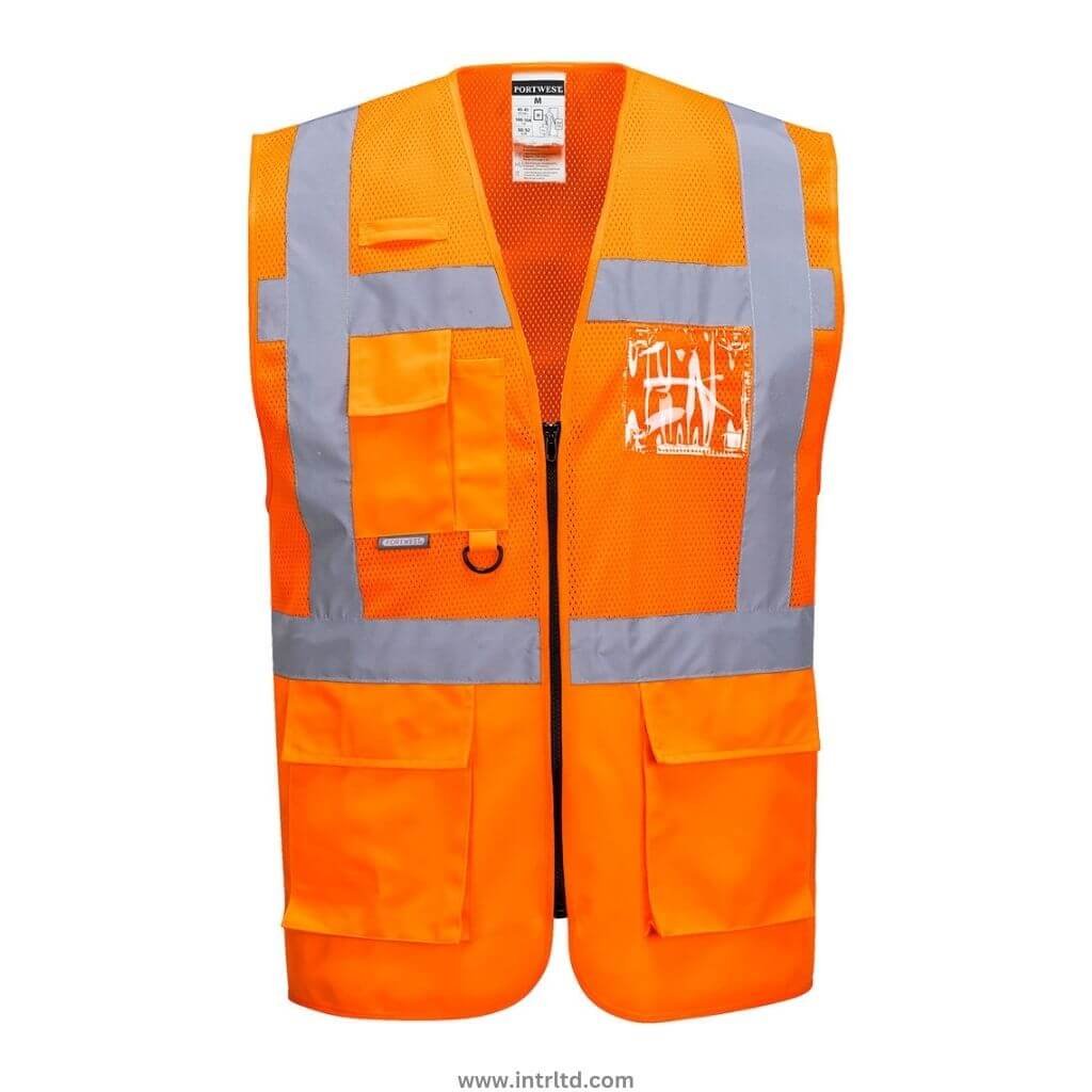 HI VIS WORKWEAR VESTS (10) VEST 1010 - Image 1
