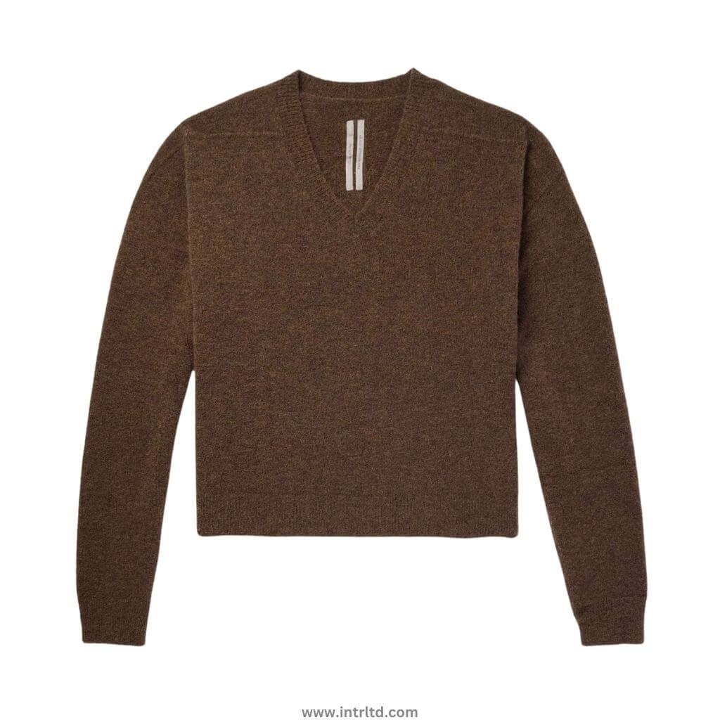 Knitted V Necks (11) V Neck 1011 - Image 1