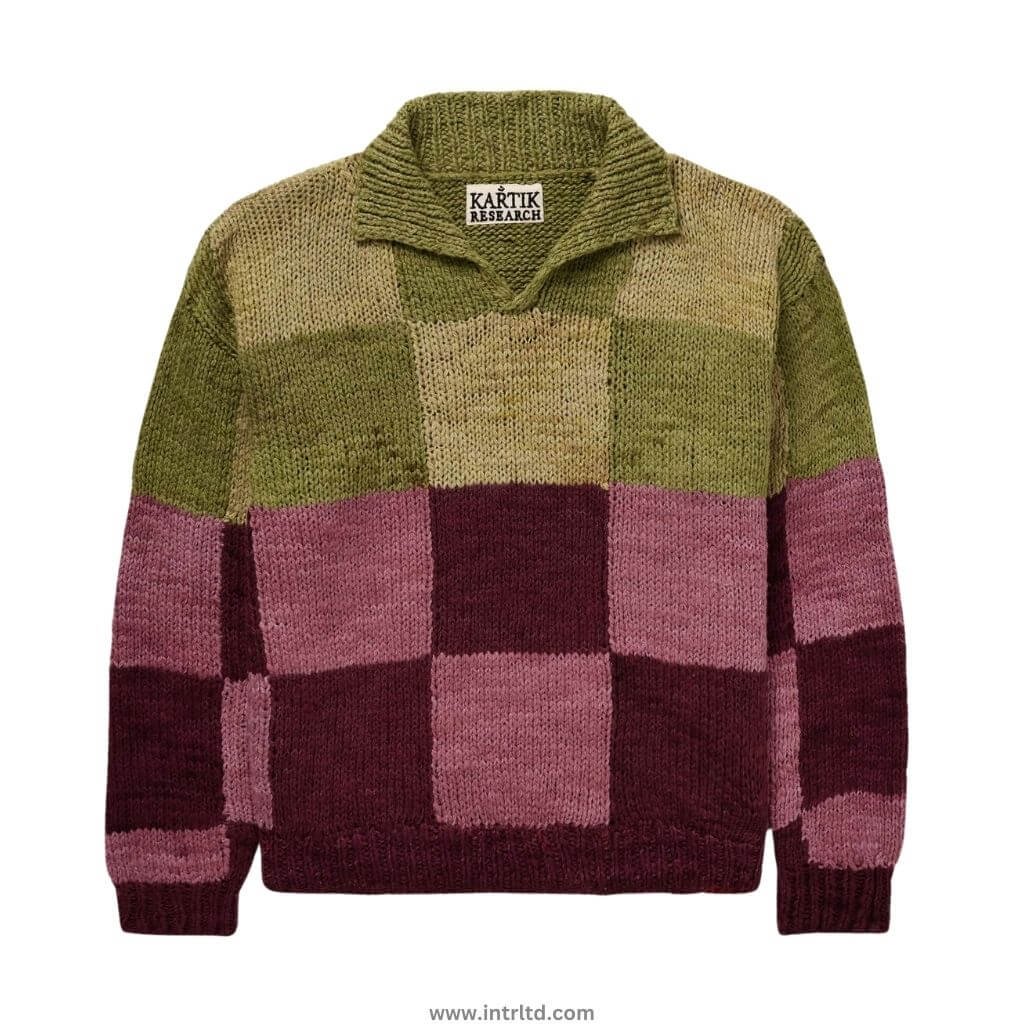 Knitted V Necks (12) V Neck 1012 - Image 1